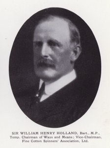 Prominent Men of London: Sir William Henry Holland (zdjęcie czarno-białe) autorstwa English Photographer