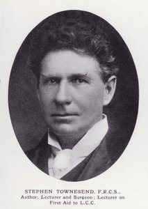 Prominent Men of London: Stephen Townesend (zdjęcie czarno-białe) autorstwa English Photographer