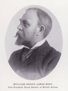 Prominent Men of London: William Henry James Boot (zdjęcie czarno-białe) autorstwa English Photographer