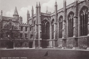 Quadrangle New College, Oksford autorstwa English Photographer