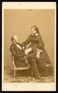 Królowa Wiktoria i Książę Albert autorstwa English Photographer
