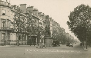 Queens Gate, Kensington, Londyn autorstwa English Photographer