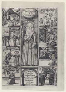 R Brathwait, angielska dżentelmenka, M Sparke 1631 (zdjęcie czarno-białe) autorstwa English Photographer
