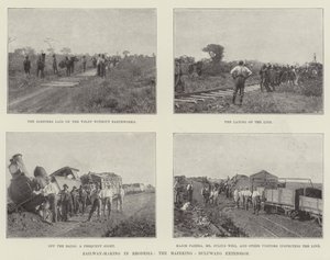 Produkcja kolei w Rodezji, rozszerzenie Mafeking-Bulawayo autorstwa English Photographer