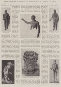 Ostatnie odkrycia zatopionych i pochowanych posągów w Cerigotto i Pompejach