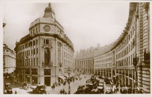 Regent Street, Londyn autorstwa English Photographer