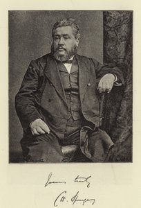 Rev C H Spurgeon autorstwa English Photographer