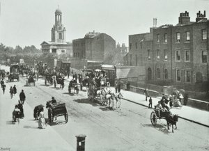 Saint Marks, Clapham Road: przy Kennington Road, 1894 autorstwa English Photographer
