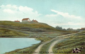 Salem, Massachusetts, Gallows Hill, gdzie wieszano czarownice (zdjęcie kolorowe) autorstwa English Photographer
