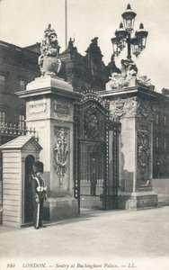 Wartownik w Pałacu Buckingham autorstwa English Photographer