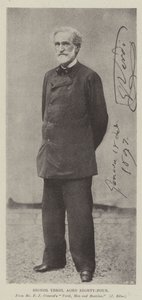 Signor Verdi, lat osiemdziesiąt cztery autorstwa English Photographer