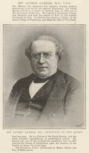 Sir Alfred Garrod, MD, FRS autorstwa English Photographer