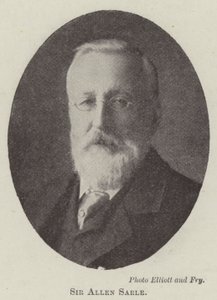 Sir Allen Sarle autorstwa English Photographer