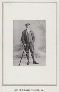 Sir Archdale Palmer, Baronet autorstwa English Photographer