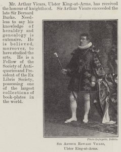 Sir Arthur Edward Wikariusze, Ulster King-at-Arms autorstwa English Photographer