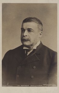 Sir Arthur Sullivan, angielski kompozytor autorstwa English Photographer