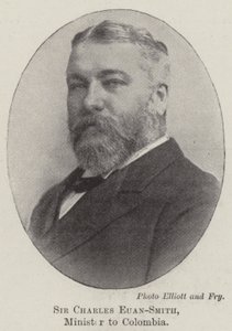 Sir Charles Euan-Smith, minister w Kolumbii autorstwa English Photographer