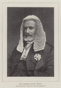 Sir Charles Gavan Duffy autorstwa English Photographer