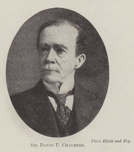 Sir David P. Chalmers autorstwa English Photographer