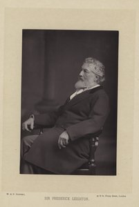 Sir Frederick Leighton autorstwa English Photographer