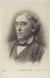 Sir Henry Irving, angielski aktor teatralny autorstwa English Photographer