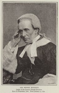 Sir Henryk Manisty autorstwa English Photographer