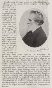 Sir Hermann Weber autorstwa English Photographer