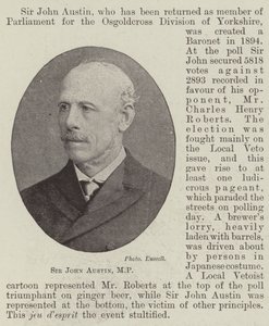 Sir John Austin, MP autorstwa English Photographer