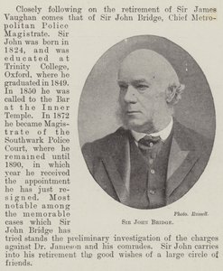 Sir John Bridge autorstwa English Photographer