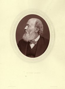 Sir John Gilbert, angielski artysta, ilustrator i rytownik autorstwa English Photographer