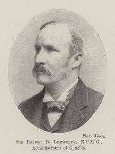 Sir Robert B Llewelyn, KCMG, Administrator Gambii autorstwa English Photographer