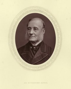 Sir Rutherford Alcock autorstwa English Photographer