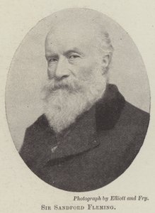 Sir Sandford Fleming autorstwa English Photographer