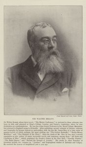 Sir Walter Besant autorstwa English Photographer