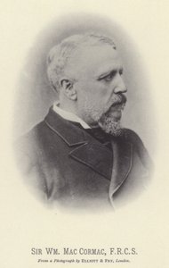 Sir William MacCormac, FRCS (zdjęcie czarno-białe) autorstwa English Photographer