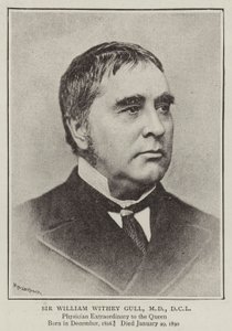 Sir William Withey Gull, MD, DCL autorstwa English Photographer