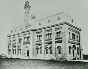 Kanalizacja południowa, Crossness: zewnętrzna, 1865 autorstwa English Photographer