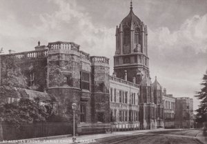 St Aldates Front, Christ Church, Oxford autorstwa English Photographer