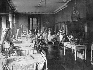 Szpital św. Barta, oddział Pitcairn autorstwa English Photographer