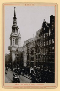 St Mary le Bow, Cheapside, Londyn autorstwa English Photographer