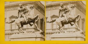 Statua generała Sir Jamesa Outrama dla Kalkuty, obecnie w Waterloo Place, autorstwa JH Foley, RA autorstwa English Photographer