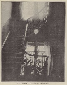 Strathearn College, schody (rycina) autorstwa English Photographer