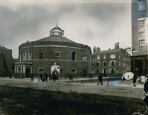 Surrey Chapel, Blackfriars Road, Southwark (Kaplica Rowland Hills) autorstwa English Photographer
