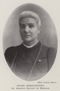 Swami Abhayananda, Amerykanin nawrócony na hinduizm autorstwa English Photographer