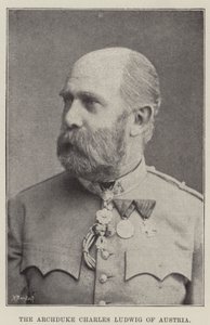 Arcyksiążę Karol Ludwig Austrii autorstwa English Photographer