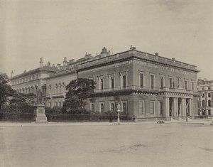 Klub Athenaeum (zdjęcie czarno-białe) autorstwa English Photographer