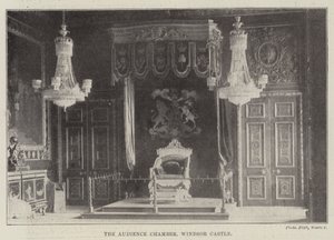 Sala audiencyjna, zamek Windsor autorstwa English Photographer