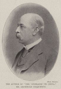 Autor The Overland to China, pan Archibald Colquhoun autorstwa English Photographer