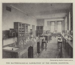 Laboratorium Bakteriologiczne Instytutu Jennera autorstwa English Photographer