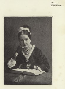 Baronowa Burdett-Coutts autorstwa English Photographer